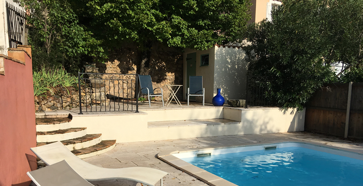 Top area of Pool